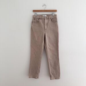 Abercrombie & Fitch Ultra High Rise 90s Straight Leg Jeans Size 27